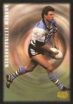 1994 Dynamic Impact ARL Footy Works #6 Andrew Ettingshausen Front